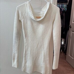 Love By Design Cream Cowl Neck Sweater very soft never worn